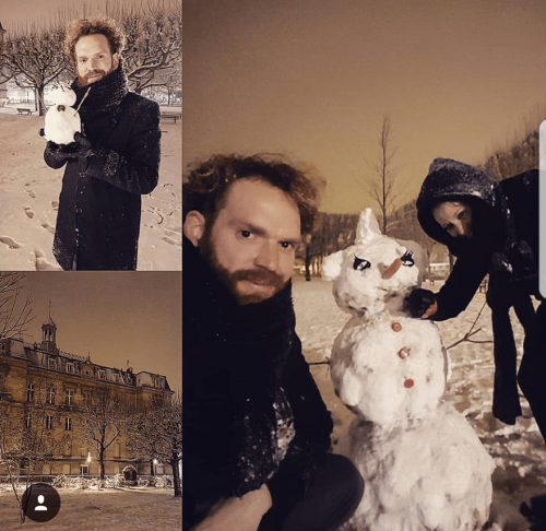 Verhaal, foto's en video: 'Hevige sneeuwval in Parijs'