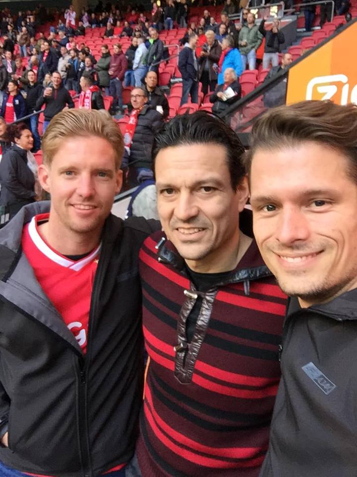 Sfeerfoto's van Ajax tegen Feyenoord