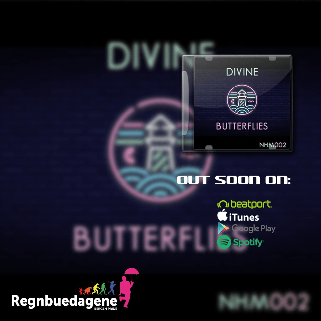 Je mocht samen met producers Awiin and MoLoY de anthem 'Butterflies’ maken voor Bergen Pride. Hoe kom je uiteindelijk tot een eindresultaat? Even voor de 'niet muziek professionals' onder ons? Awiin en ik hadden dit nummer al een paar jaar geleden af, maar nooit iets mee gedaan. Dat vond ik zonde! Dus aan hem gevraagd of ik het hiervoor mocht gebruiken en dat mocht. Ik heb toen nieuwe tekst geschreven en ingezongen. MoLoY maakte het verder voor me af met de vocalen erin. En toen BAM, de anthem voor Bergen Pride was er! 