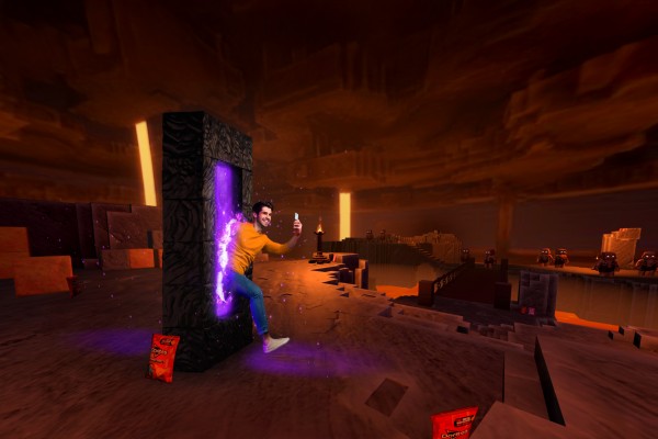 Unieke interactieve portal ter ere van ‘A Minecraft Movie’ op Museumplein in Amsterdam
