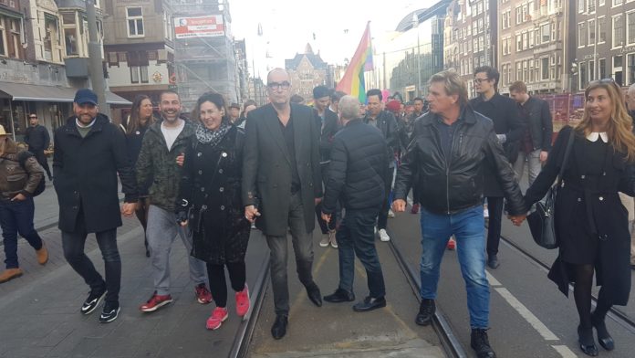 Mooie opkomst protestmars tegen homo-geweld Mooie opkomst protestmars tegen homo-geweld