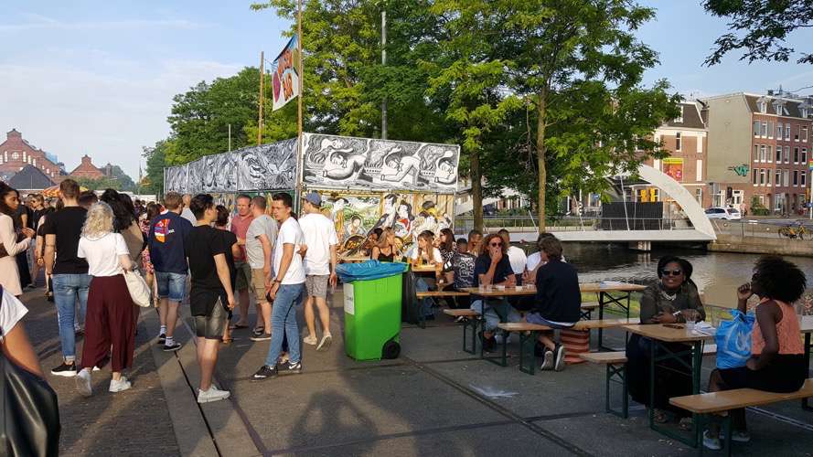 Sfeer impressie Rollende Keukens 2017