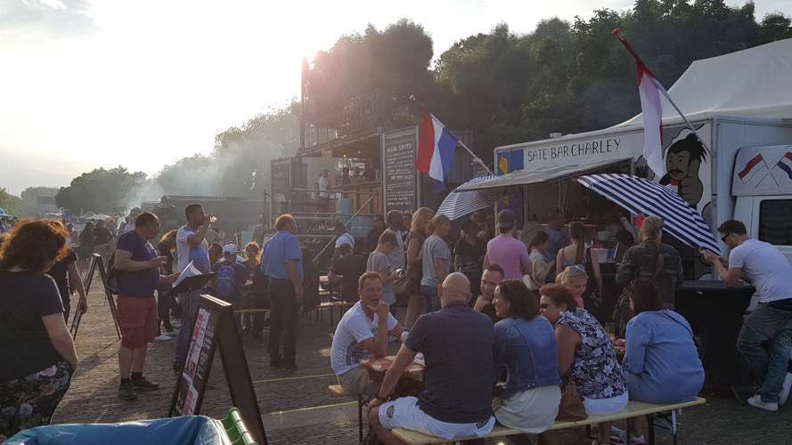 Sfeer impressie Rollende Keukens 2017