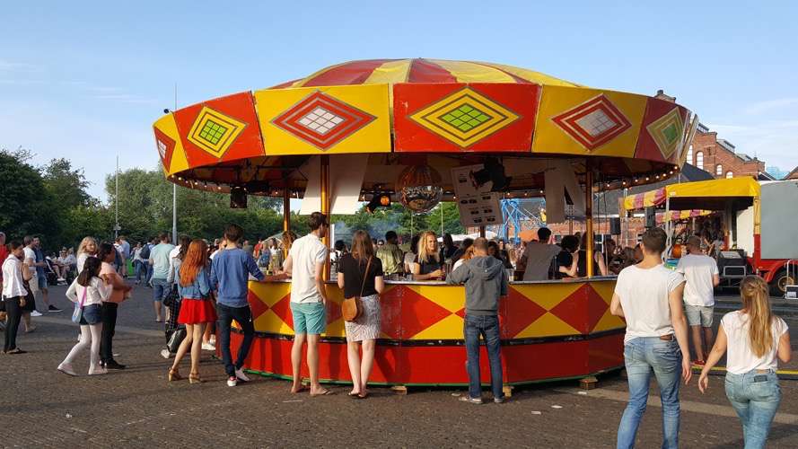 Sfeer impressie Rollende Keukens 2017