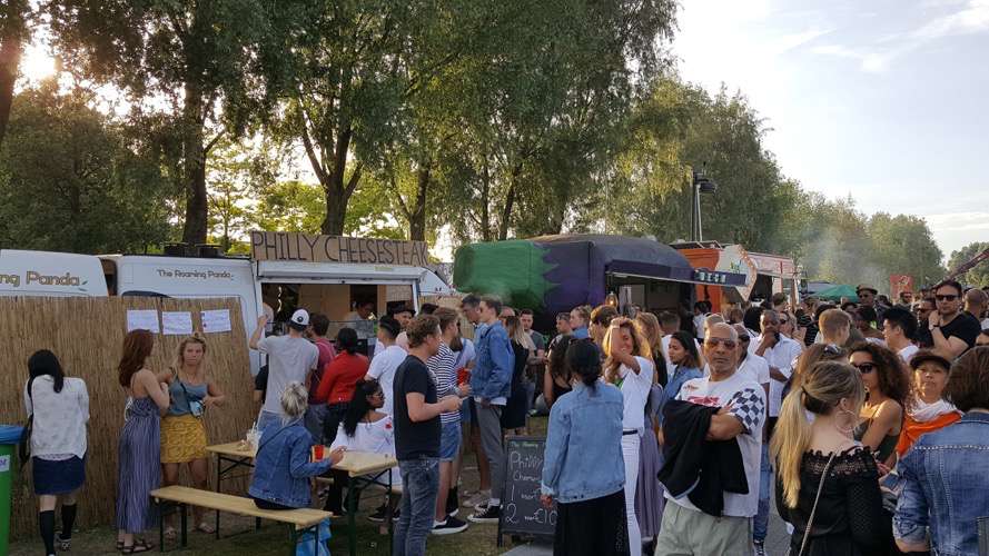 Sfeer impressie Rollende Keukens 2017