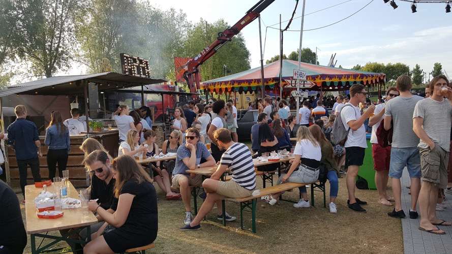 Sfeer impressie Rollende Keukens 2017