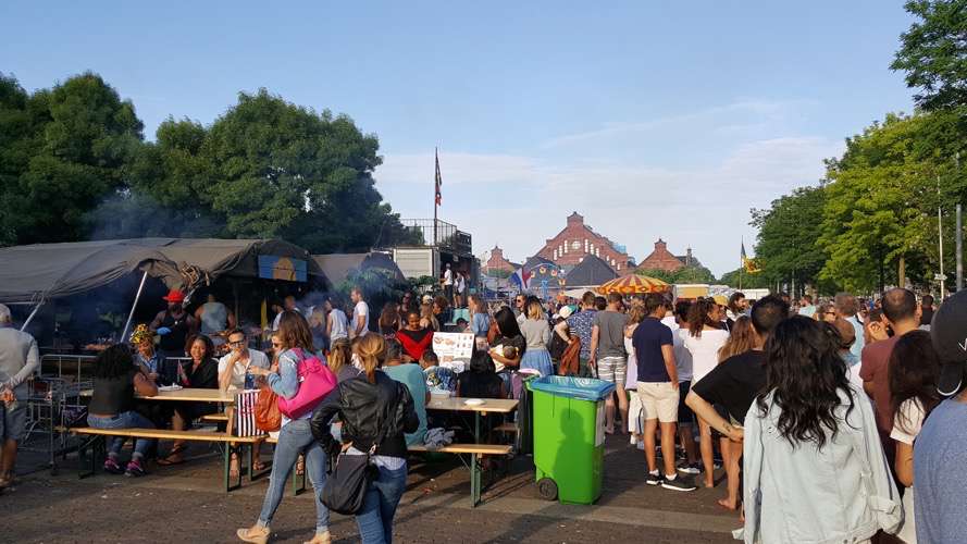Sfeer impressie Rollende Keukens 2017