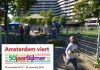 Feest bij kinderboerderij de Gliphoeve tijdens viering 50 jaar Bijlmer Feest bij kinderboerderij de Gliphoeve tijdens viering 50 jaar Bijlmer