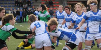 Rugbydames AAC weer alleen koploper na winst op Delft Rugbydames AAC weer alleen koploper na winst op Delft