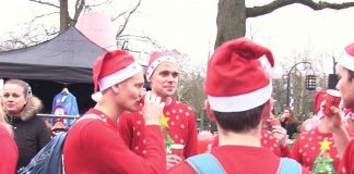 Rennen in je foute kersttrui