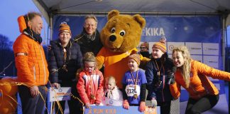 Eerste Run for KiKa Winterrun een daverend succes Eerste Run for KiKa Winterrun een daverend succes