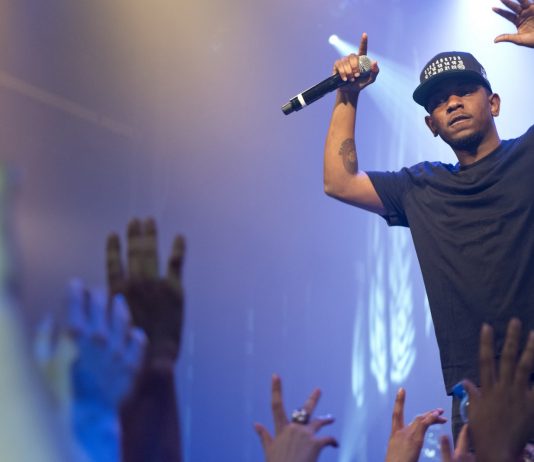 Rapper Kendrick Lamar grote winnaar Grammy Awards Rapper Kendrick Lamar grote winnaar Grammy Awards