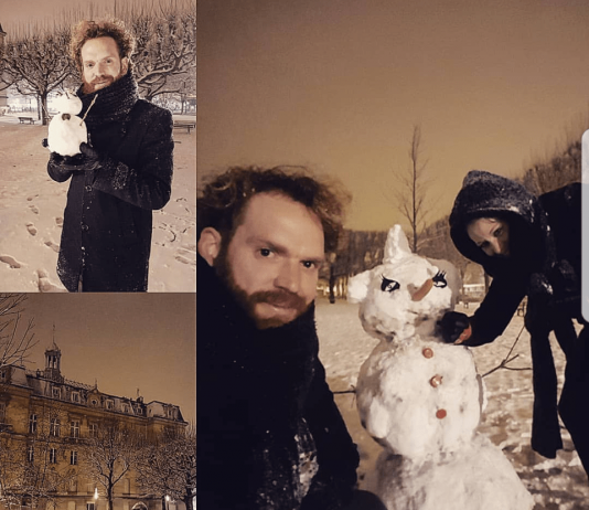 Verhaal, foto's en video: 'Hevige sneeuwval in Parijs'