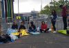 Beyoncé, Jay-Z én Monsta X fans ‘verzamelen’ op de ArenA Boulevard Beyoncé, Jay-Z én Monsta X fans 'verzamelen' op de ArenA Boulevard