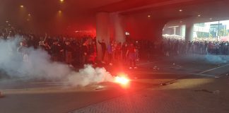 Sfeerbeelden Entrada AFC AJAX - Dynamo Kiev