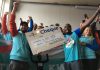 Hardlopers rennen ruim een ton bijeen voor KWF Kankerbestrijding Hardlopers rennen ruim een ton bijeen voor KWF Kankerbestrijding