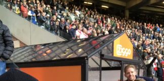 Sfeerfoto’s Sfeerfoto's van Ajax tegen Feyenoord