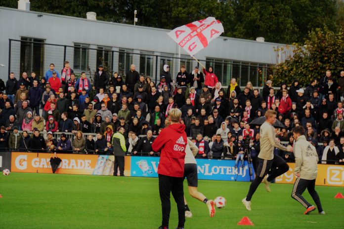 Laatste training Ajax voor de klassieker Ajax tegen Feyenoord