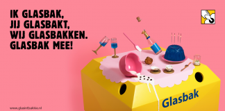VOOR ÉÉN DAG DE GLASBAK AAN HUIS VOOR ÉÉN DAG DE GLASBAK AAN HUIS