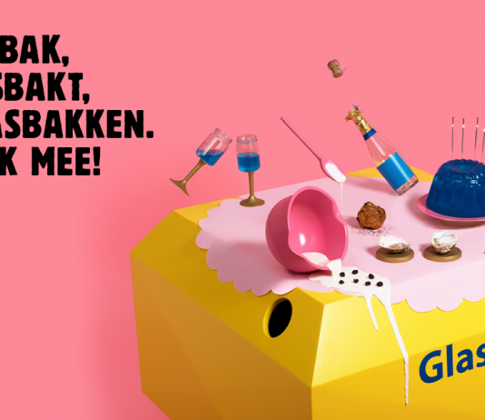 VOOR ÉÉN DAG DE GLASBAK AAN HUIS