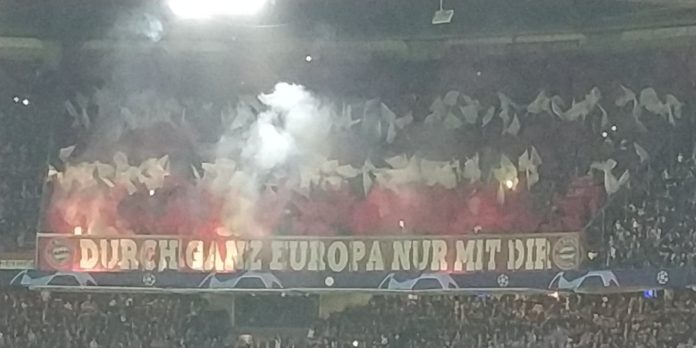 UEFA start nieuw onderzoek: wantoestanden van Ajax-fans tegen Bayern München