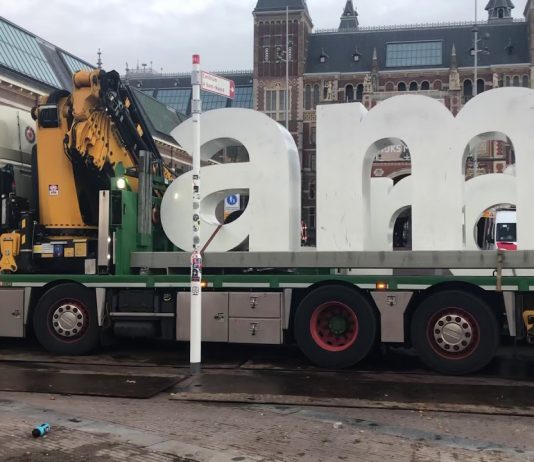 Veelbesproken I Amsterdam letters nu echt weg van Museumplein