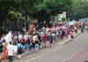 Hoop straatfeesten tijdens Pride Amsterdam 2019