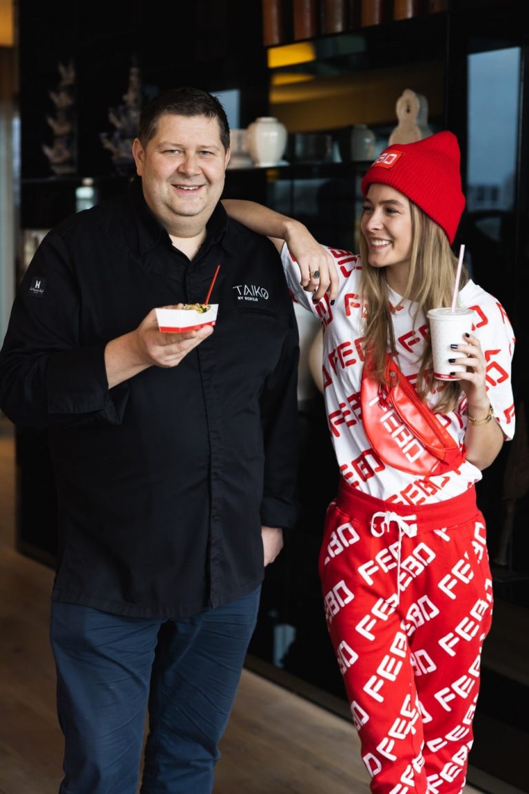 Samenwerking tussen Restaurant Taiko en FEBO tijdens Hotelnacht 2019