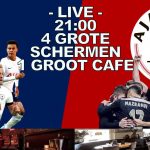 Tottenham – Ajax kijken op groot scherm in Amsterdam