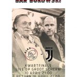 Juventus – Ajax kijken op groot scherm in Amsterdam