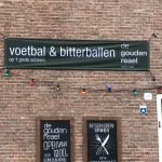 Ajax – Tottenham kijken op groot scherm in Amsterdam