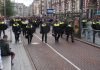 VTA wandelde mee met PAOK Saloniki fans in Amsterdam VTA wandelde mee met PAOK Saloniki fans in Amsterdam
