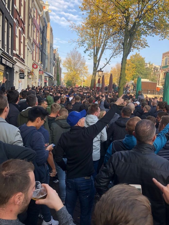 Geen noemenswaardige incidenten met Chelsea fans in Amsterdam