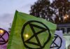 LEDEN EXTINCTION REBELLION IN HONGERSTAKING VOOR BETER KLIMAAT