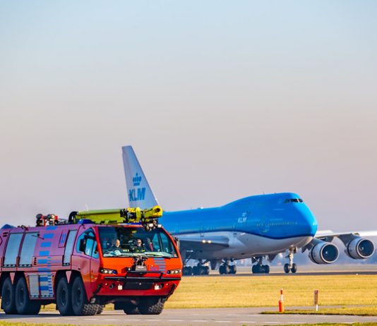 Hulpdiensten volop uitgerukt naar Schiphol Hulpdiensten volop uitgerukt naar Schiphol