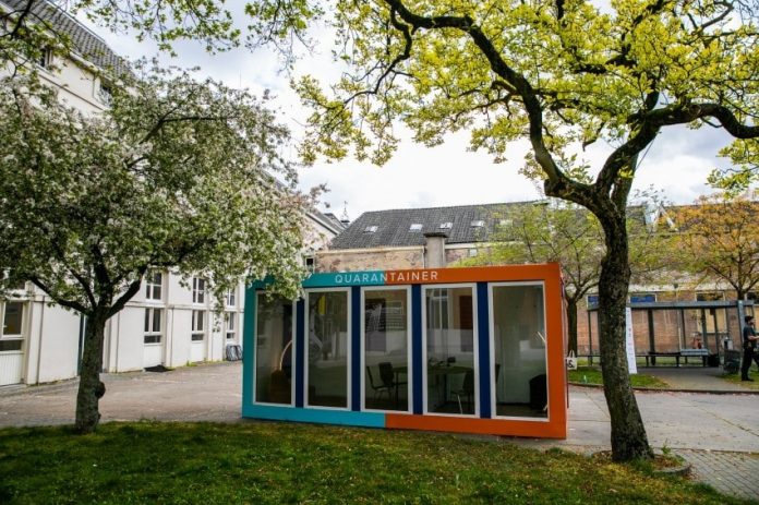De eerste Quarantainer vanaf vandaag in gebruik bij kliniek Mariënburg