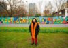 Nieuw dertig meter lang kunstwerk van SEEYOUSIOE aan Buiksloterweg Nieuw dertig meter lang kunstwerk van SEEYOUSIOE aan Buiksloterweg