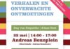 Event in Oost: ‘Verhalen en onverwachte ontmoetingen’