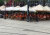 EK VOETBAL 2021: Oranjesupporters druppelen Amsterdam binnen EK VOETBAL 2021