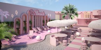 Openlucht bar Pink Beach by WONDR opent haar deuren in Amsterdam met roze strand en ballenbak voor volwassenen Openlucht bar Pink Beach by WONDR opent haar deuren in Amsterdam met roze strand en ballenbak voor volwassenen