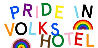 TROUW TIJDENS PRIDE WEEK IN HET VOLKSHOTEL ZONDER HUWELIJKSE VOORWAARDEN