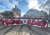 Besiktas fans stad uitgeleid door Mobiele Eenheid Besiktas fans stad uitgeleid door Mobiele Eenheid