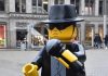 Legobeeld André Hazes terug op de Dam Legobeeld André Hazes terug op de Dam