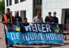Demonstratiemars in Amsterdam