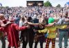 Buurtbewoners in actie tijdens Volksopera in Nieuwendam & Blauwe Zand