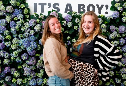 Negenmaandenbeurs Kleur bekennen met hortensia op Negenmaandenbeurs