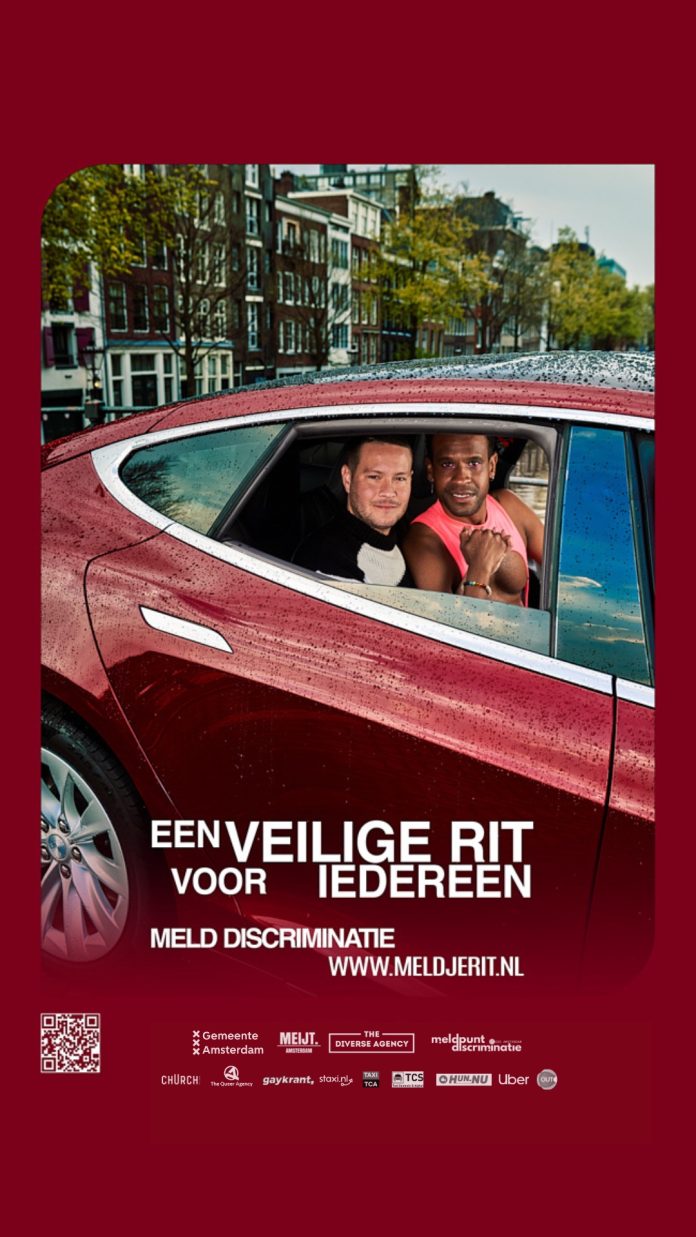 LHBTI+ organisaties en taxisector roepen op discriminatie te melden