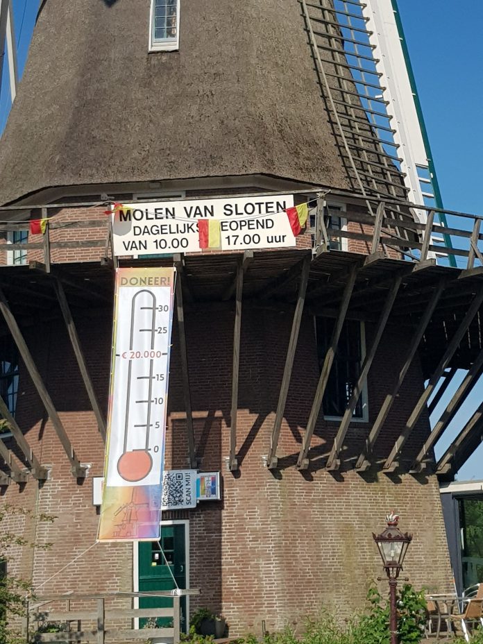 MOLEN VAN SLOTEN START CROWDFUNDING VOOR NIEUWE WIEKEN
