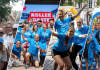 Swim to Fight Cancer event in Ouderkerk aan de Amstel