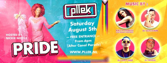 Nickie Nicole en DJ Benjamin organiseren na Canal Parade uniek Pride programma bij Pllek